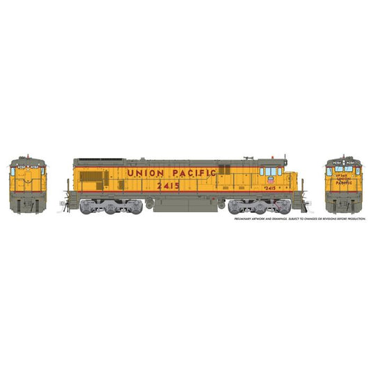 GE C30-7 - ESU LokSound and DCC -- Union Pacific #2429 - 42532 : HO