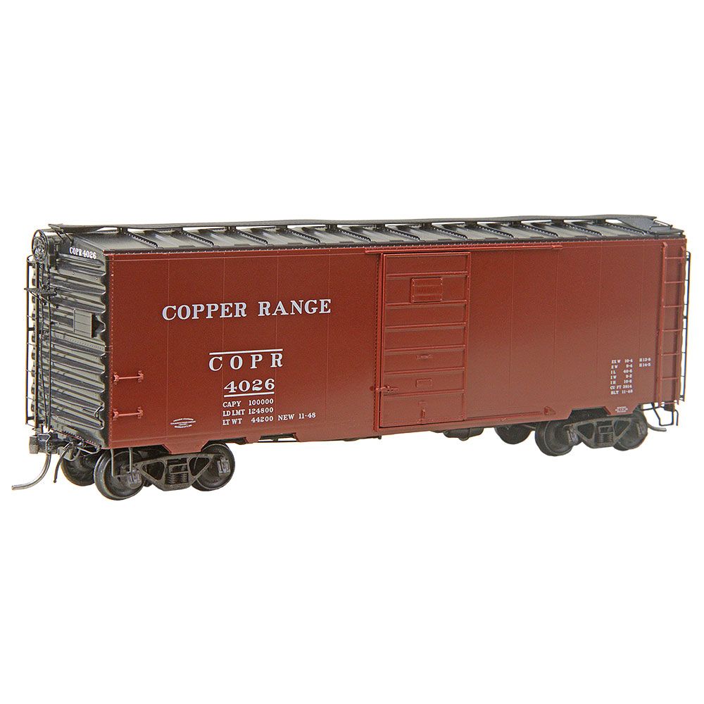 40' PS-1 Boxcar, Copper Range COPR #4026 - 4338 : HO