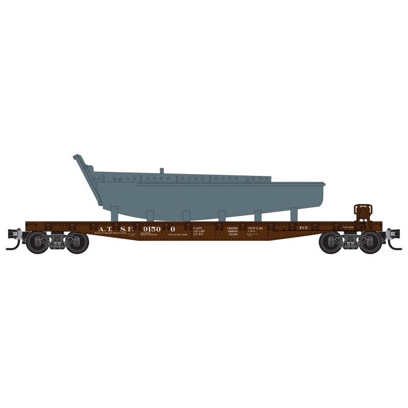 50'Faltcar with Boat Load Santa Fe-04500750 : N