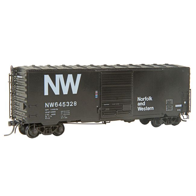 Norfolk and Western NW #645328 - RTR 40' PS-1 Boxcar - 5328 : HO