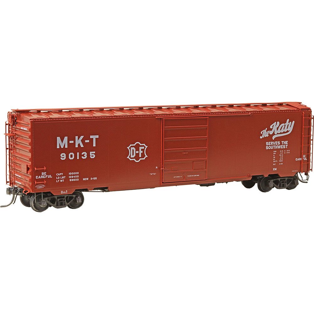 50' PS-1 Boxcar w/8' Door Missouri-Kansas-Texas MKT 90135 - 6416 : HO