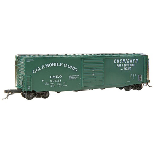 Gulf, Mobile & Ohio GM&O #59521 - RTR 50' PS-1 Boxcar - 6422 : HO