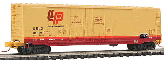 50 FT Standard Double Plug Doors Boxcar Louisiana Pacific USLX 18019 - 07500150 : N