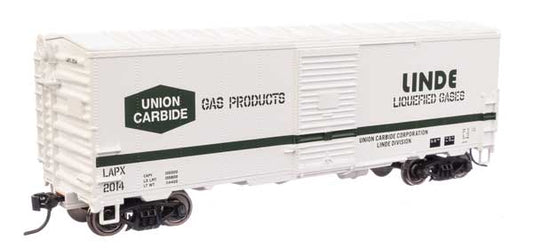 40 FT AAR Modernized 1948 Boxcar Linde Gas LAPX 2014 - 1208 : HO