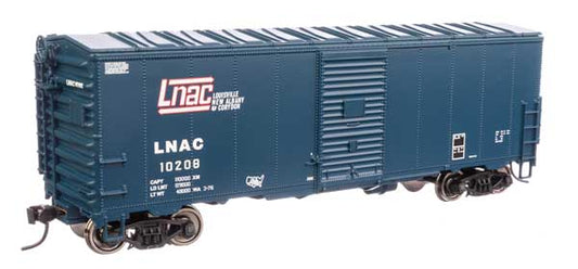 40 FT AAR Modernized 1948 Boxcar Louisville New Albany & Corydon LNAC 10208 - 1211 : HO