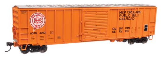 50' ACF Exterior Post Boxcar New Orleans Public Belt RR NOPB 4092 - 1891 : HO