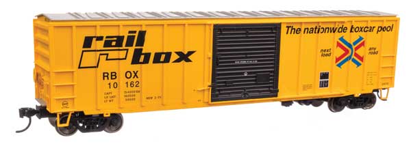 50' ACF Exterior Post Boxcar Railbox RBOX 10162 - 1893 : HO