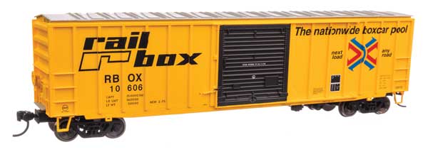 50' ACF Exterior Post Boxcar Railbox RBOX 10606 - 1895 : HO ...