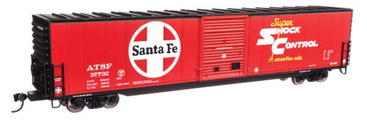 60' PS Single Door Auto Parts Boxcar Santa Fe ATSF 37732 - 3352 : HO