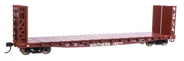 53' GSC Bulkhead Flatcar Southern SOU 115277 - 5937 : HO