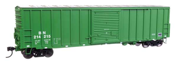 50 Ft ACF EP Boxcar Burlington Northern #214589 -46002 : HO