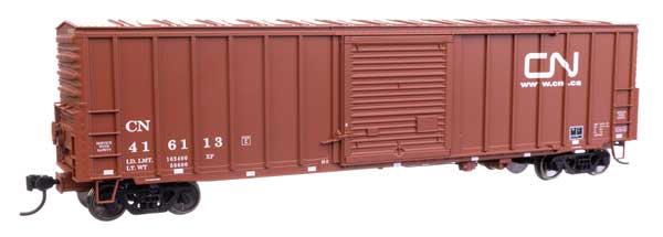 50 Ft ACF EP Boxcar Canadian National #416122 -46005 : HO