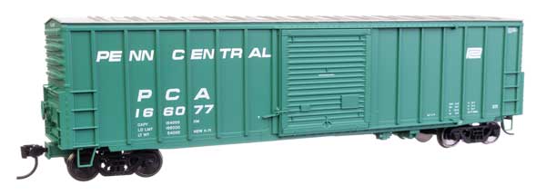 50 Ft ACF EP Boxcar Penn Central #166416 -46017 : HO