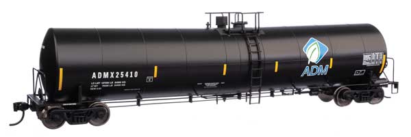 Trinity 25,000 Gal Tank Car Archer-Daniels-Midland ADMX 25410 - 48201 : HO