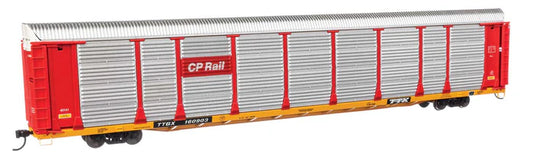 89' Thrall Bi-Level Auto Carrier Canadian Pacific TTGX 160419 - 101512 : HO