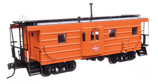 Milwaukee Road Ribside Bay Window Caboose MILW 071 - 103658 HO