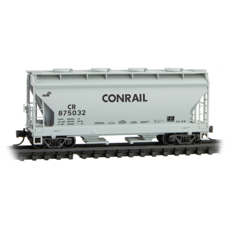 ACF 39' 2-Bay Center-Flow Covered Hopper - Conrail-09200511 : N