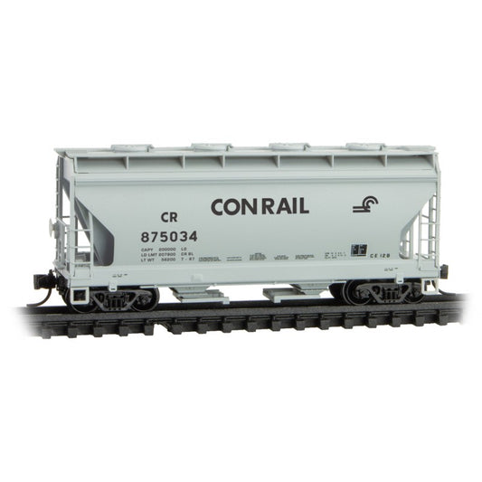 ACF 39' 2-Bay Center-Flow Covered Hopper - Conrail-09200512 : N