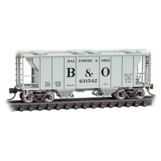 PS-2 2-Bay Covered Hopper Baltimore & Ohio-09500042 : N