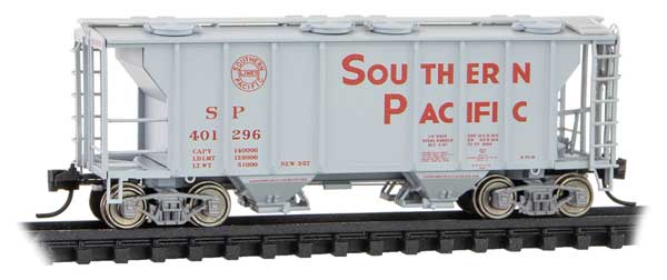 PS-2 2-Bay Covered Hopper Southern Pacific SP 401296 - 09500072 : N