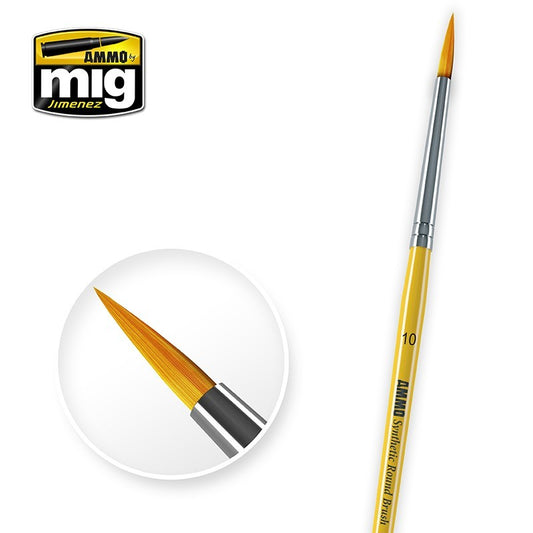 #10 Synthetic Round Brush - 8617