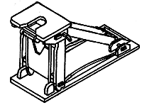 ACF Model 6-2 Cushioned Fixed Hitch - TH1008 : HO