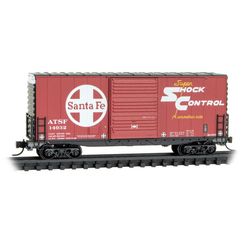 Pullman-Standard 40' Hy-Cube Boxcar Santa Fe 14032 - 10100051 : N