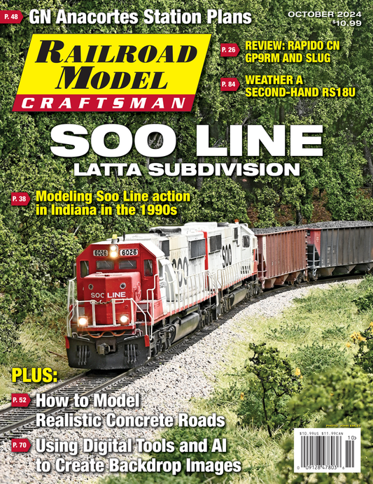 Railroad Model Craftsman, October 2024 Issue - RMC1024