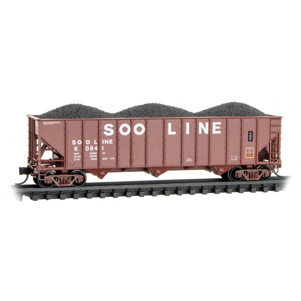 100-Ton 3-Bay Open Hopper Soo Line-10800560 : N
