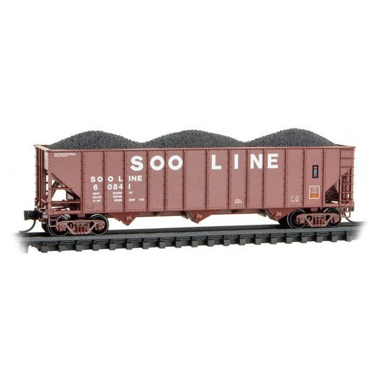 100-Ton 3-Bay Open Hopper Soo Line-10800560 : N