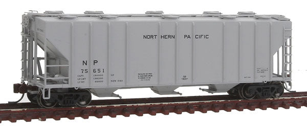 PS4000 3-Bay Covered Hopper Northern Pacific NP 75657 - 11087 : N
