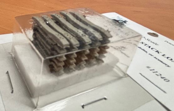 Concrete Tie Stack Load Freight Car Load - 11240 : HO