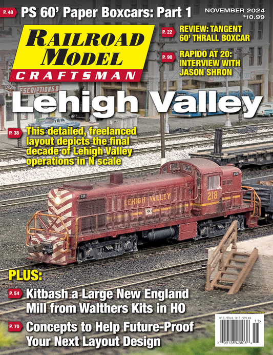 Railroad Model Craftsman, November 2024 Issue - RMC1124