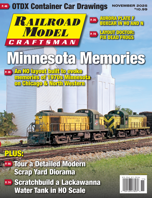 Railroad Model Craftsman, November 2025 Issue - RMC1125