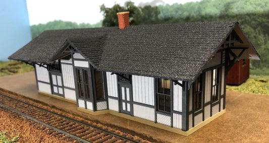 Wabash Standard Depot Kit - 114 : HO