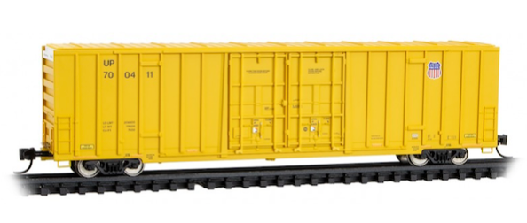 60' Rib-Side, Double-Plug-Door High-Cube Boxcar - Union Pacific 700411 - 12300101 : N