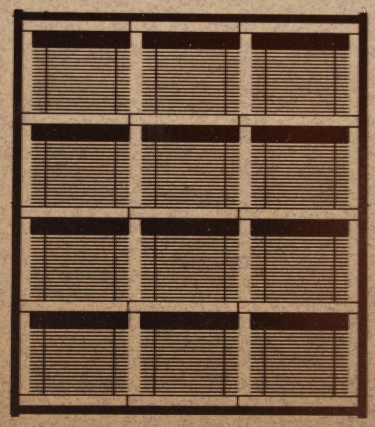 Passenger Car Venetian Blinds - 13002 : HO