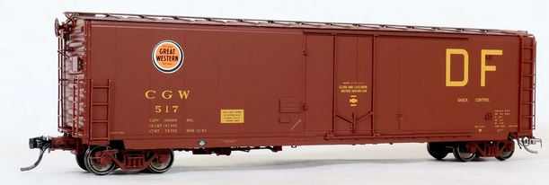 50 Ft Boxcar Chicago Great Western-1301002 : HO