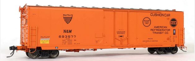 50 Ft Boxcar Norfolk & Western N&W-1302502 : HO