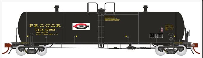 20000-Gal Tank Car Procor UTLX - 135001A : HO
