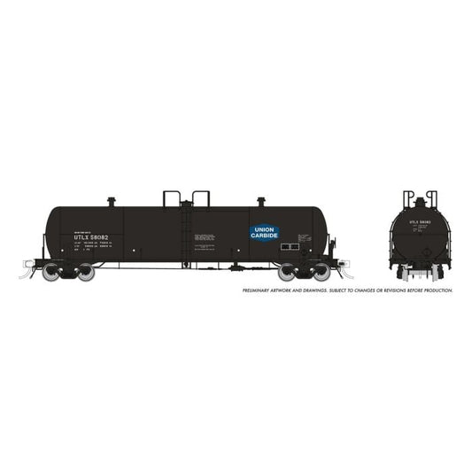 Procor 20K gal Tank Car: Union Carbide (UTLX) : Single Car - 135022A : HO