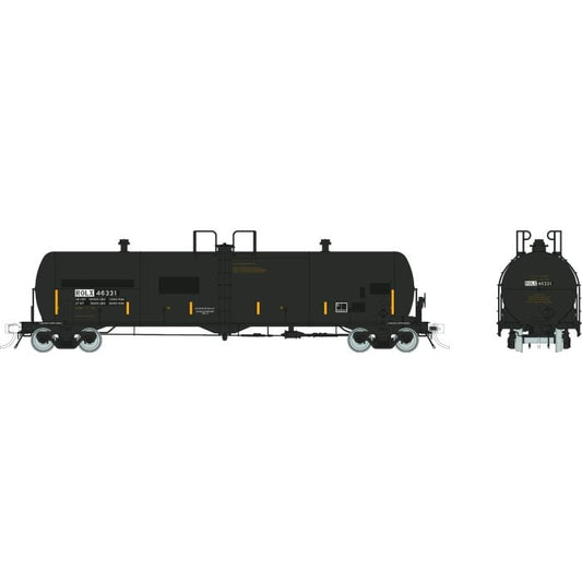 Procor 20K gal Tank Car: ROLX - Patched Split P Logo: Single Car #46331 - 135037 : HO