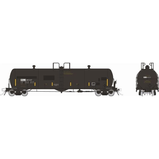Procor 20K gal Tank Car: ROLX - Patched Split P Logo: Single Car #46337 - 135038 : HO