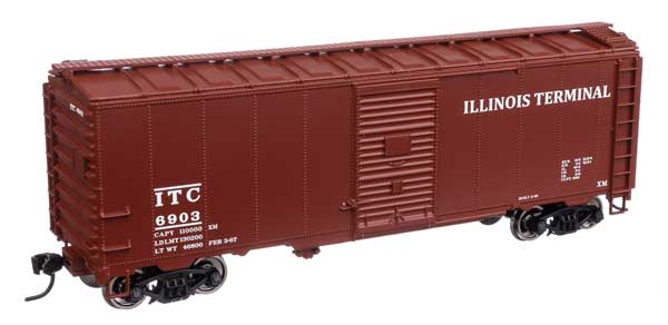 40' AAR 1944 Boxcar Illinois Terminal ITC 6903 - 1361 : HO