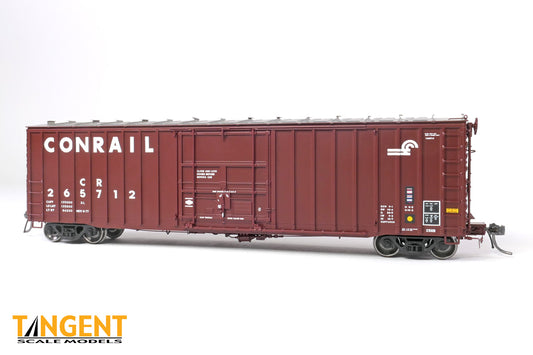 Conrail (CR) “X58B Meadville Repaint 1977+” PRR Shops X58 Plug Door Boxcar #265732 - 14033-03 : HO