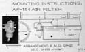 Air Filter, Early Type -154 : HO