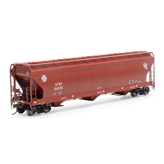 ACF 4600 3-Bay Center Flow Hopper Santa Fe ATSF 314275 - G15431 : HO