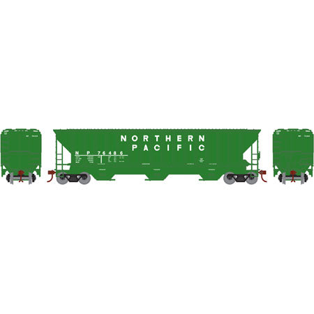 PS 4740 3-Bay Covered Hopper Northern Pacific NP 76486 - 15557 : HO