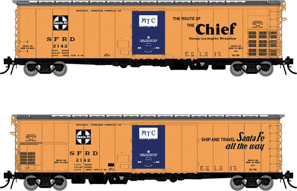 Santa Fe Class RR-56 Mechanical Reefer Santa Fe SFRD - 156004A : HO