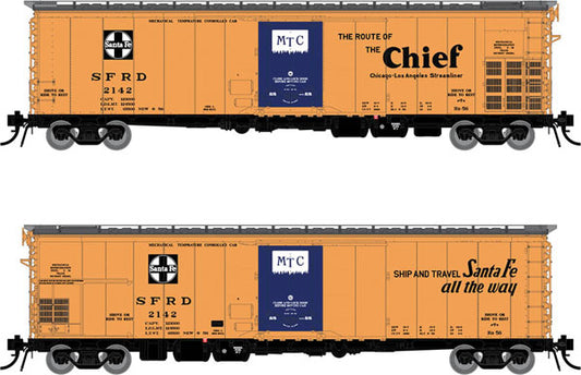 Santa Fe Class RR-56 Mechanical Reefer Santa Fe SFRD - 156004A : HO